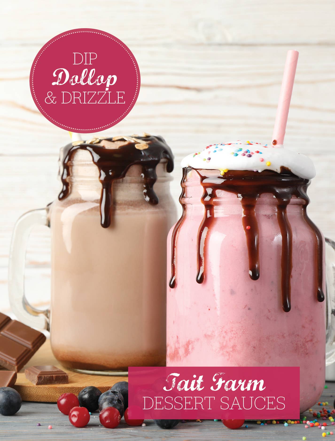 Raspberry Dark Chocolate Sauce