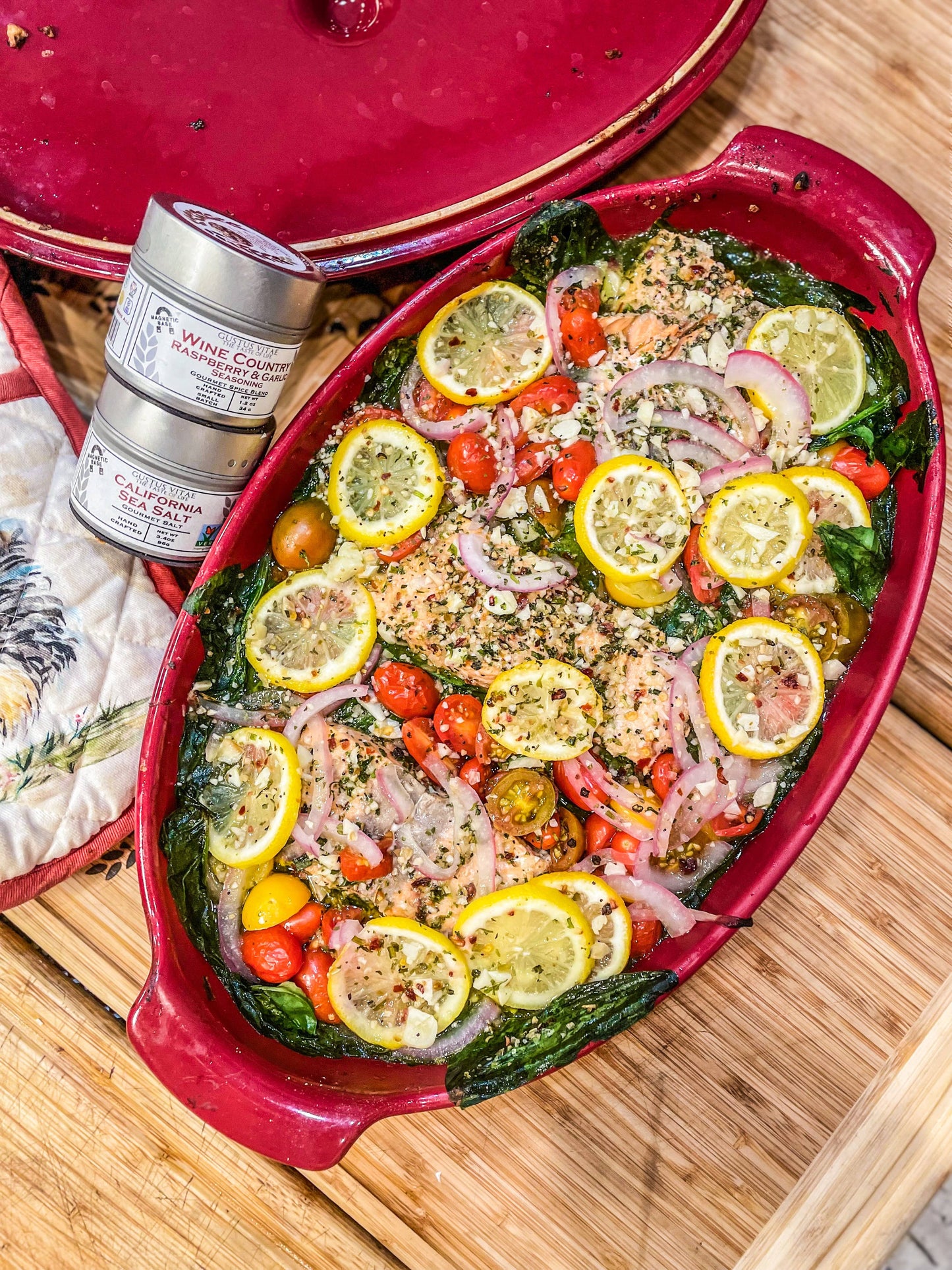 Wine Country Raspberry & Garlic Seasoning