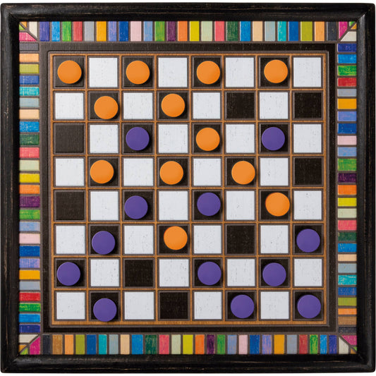 Checkers Wall Game