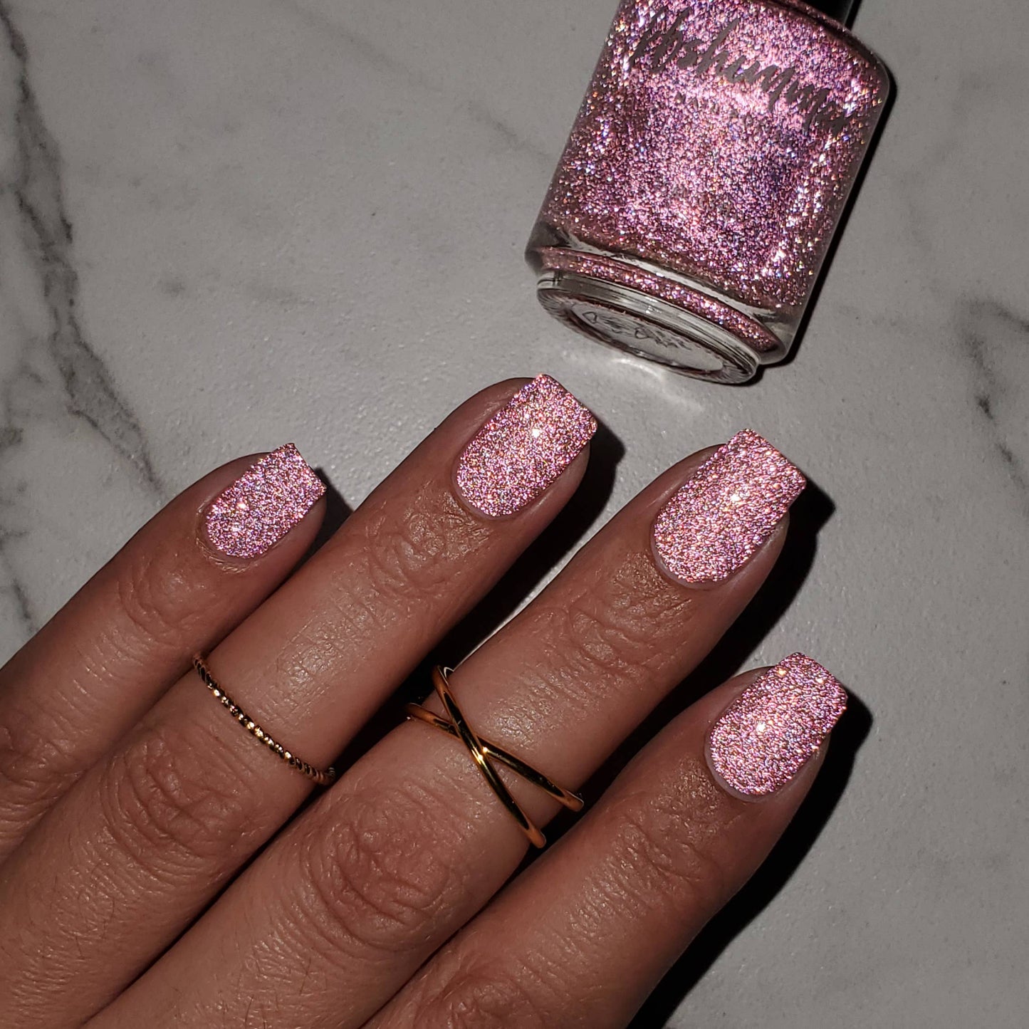 Shell We? Reflective Nail Polish