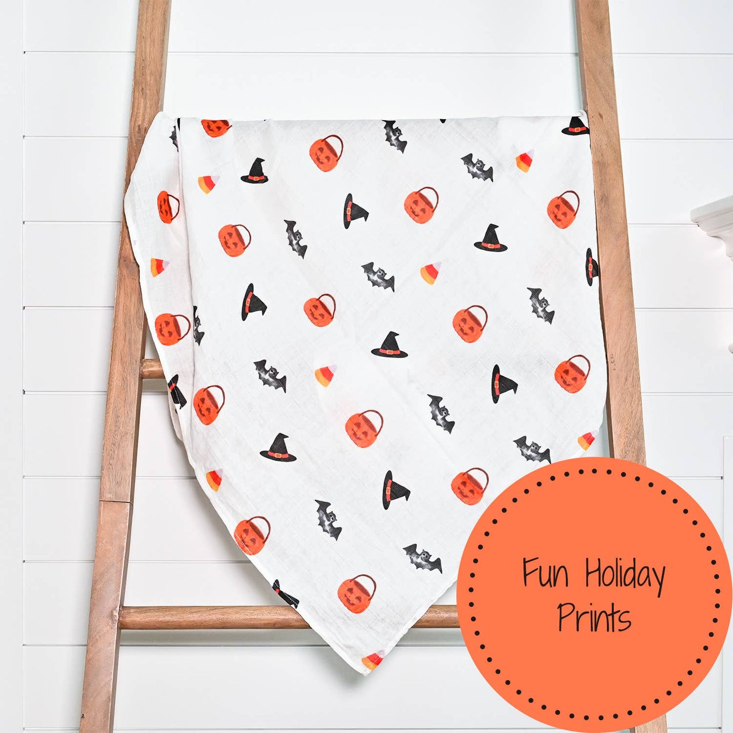 Boo-tiful Dreams Baby Muslin Swaddle Blanket