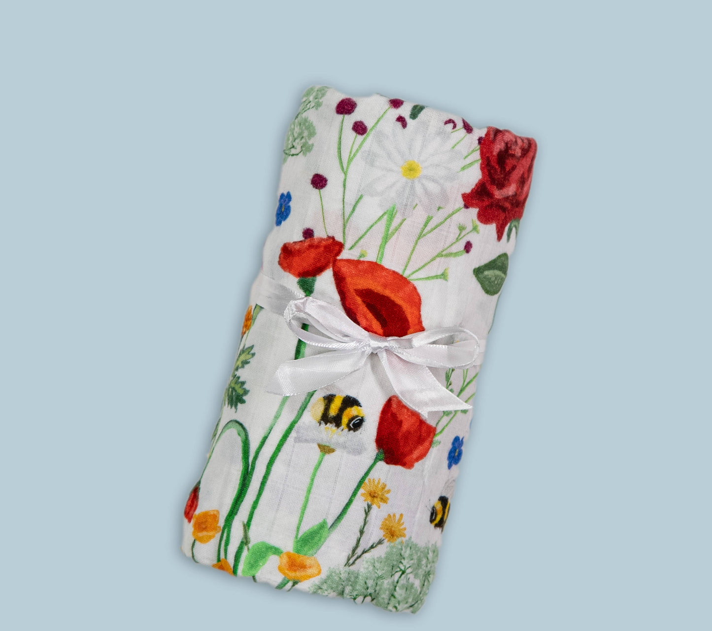 Flower Swaddle Blanket