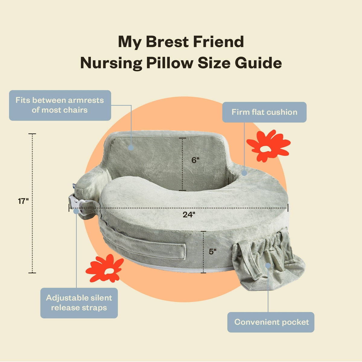 Super Deluxe Nursing Pillow