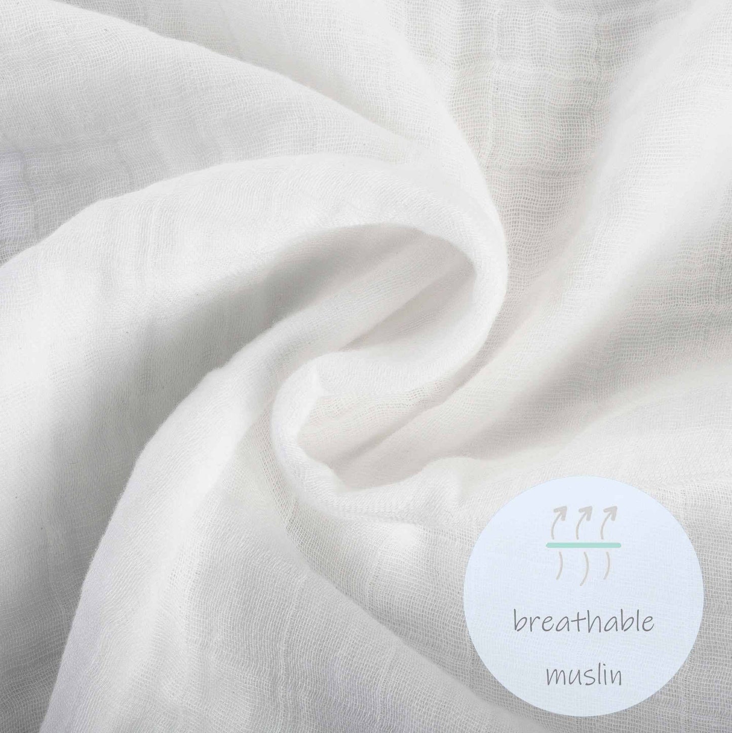 Oh Deer Baby Muslin Swaddle Blanket