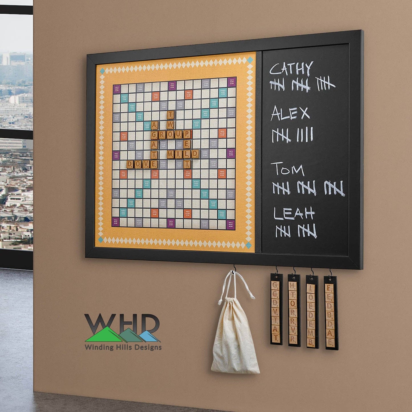 Magnetic Scrabble - Retro