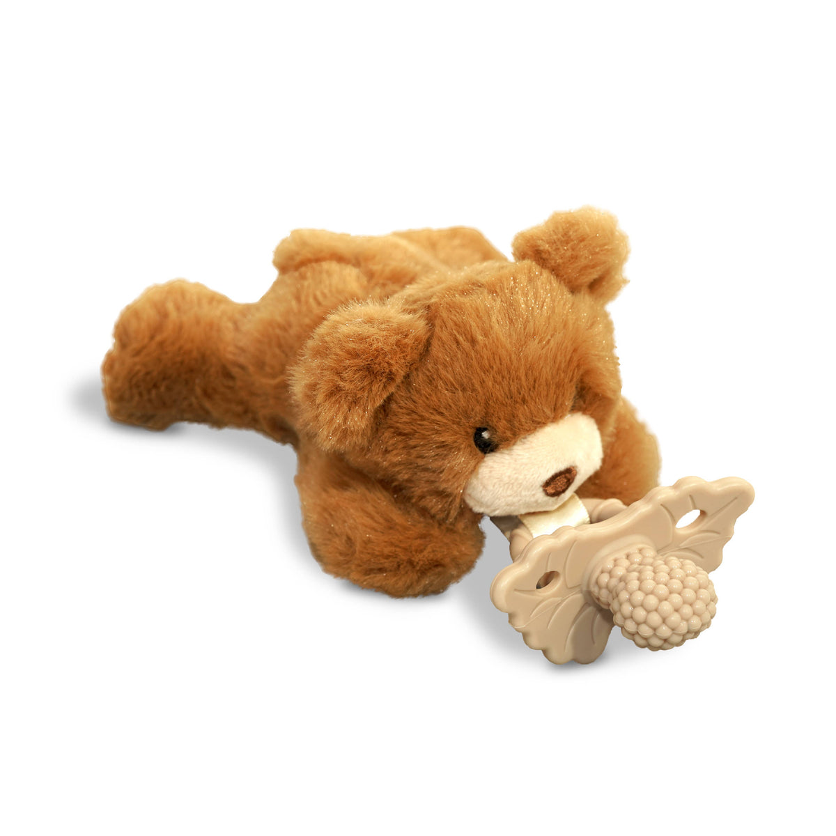 RaZbuddy Bobby Bear Paci/Teether Holder