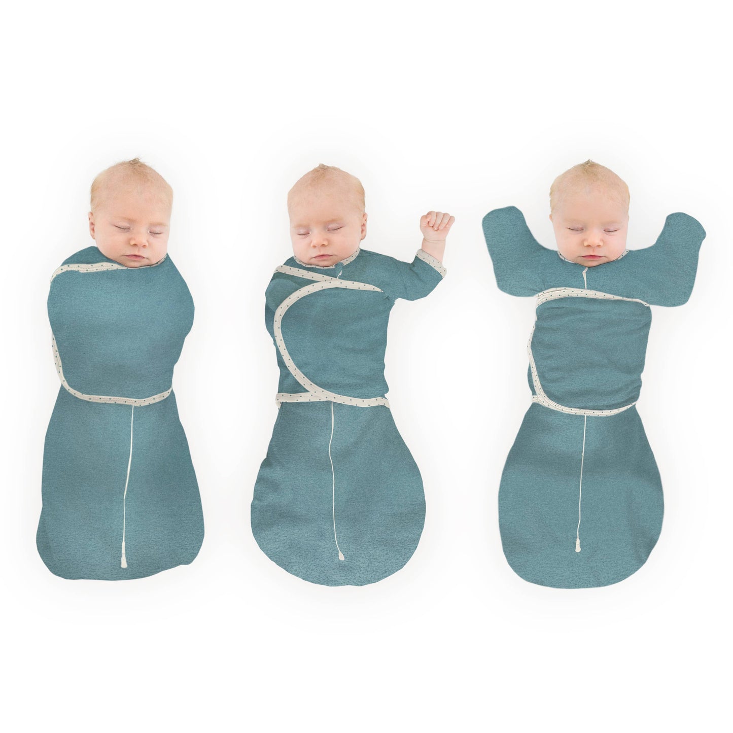 Omni Swaddle Sack, Heathered Teal