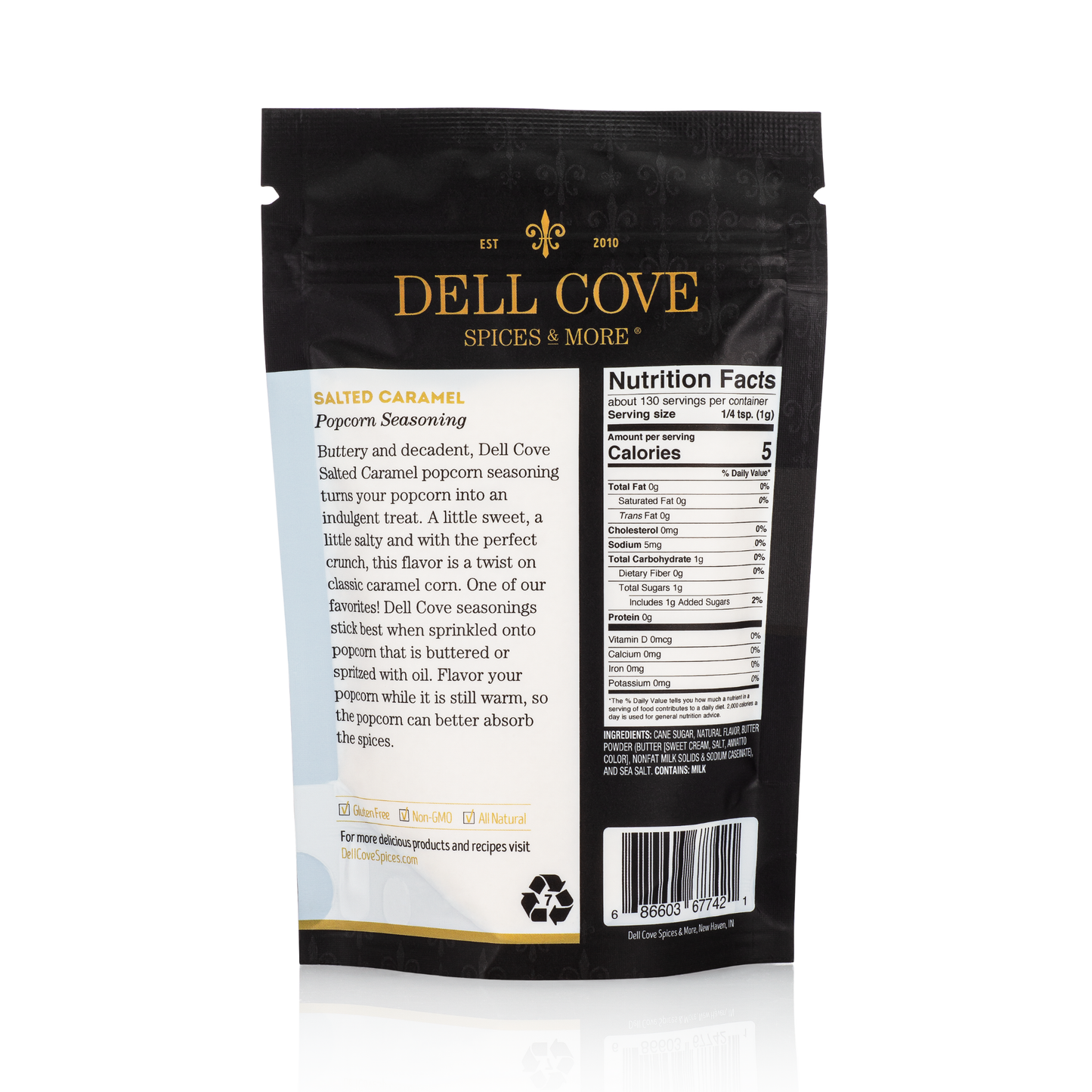 Salted Caramel Popcorn Seasoning - Gluten Free Caramel Corn