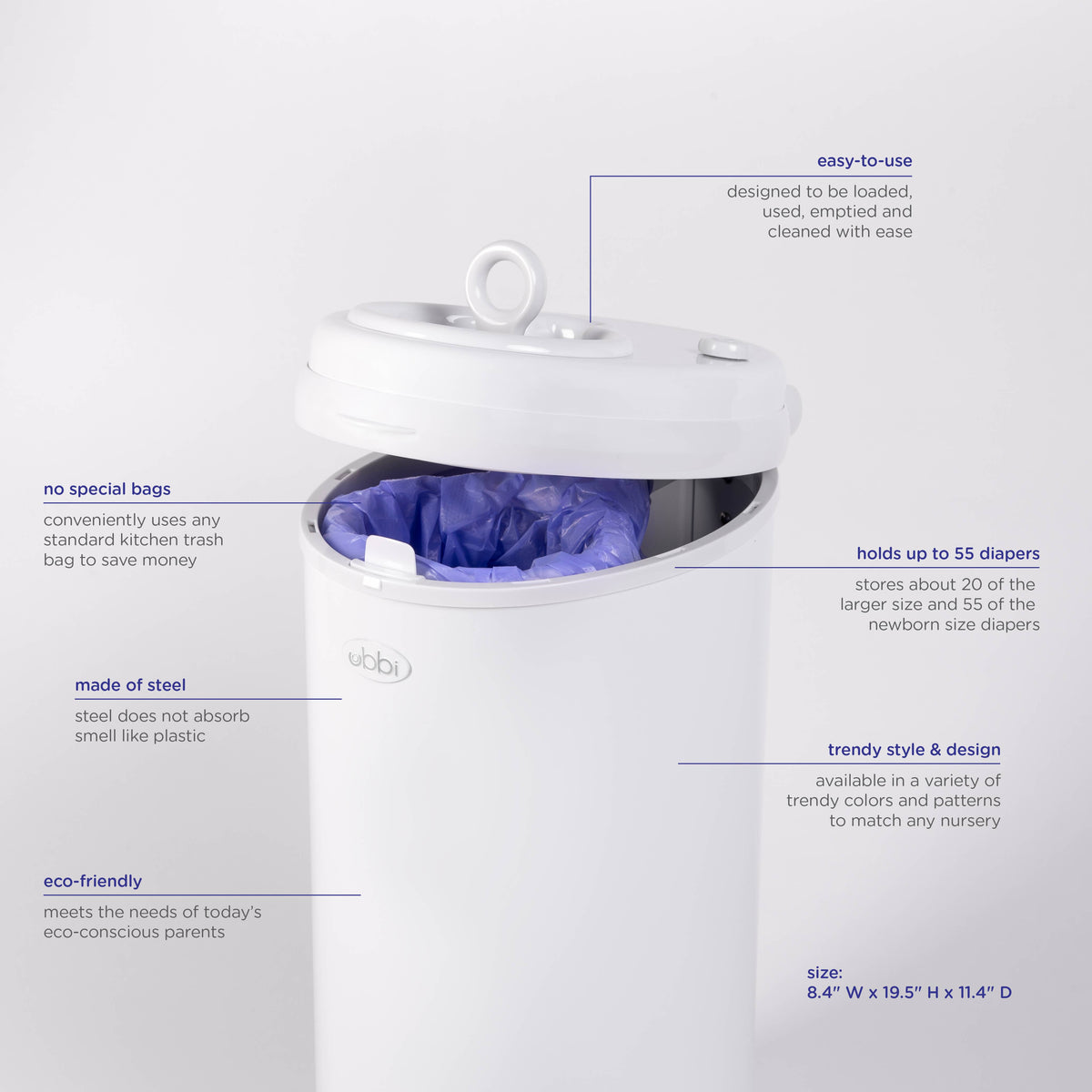 Ubbi Diaper Pail