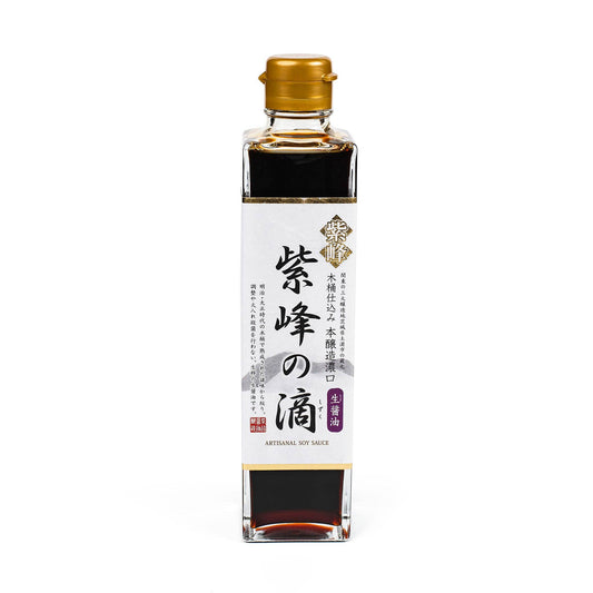 Premium Koikuchi Pure Soy Sauce "Shiho-no-Shizuku", 10 floz