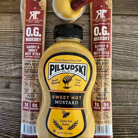 Pilsudski Sweet Hot Mustard with Honey