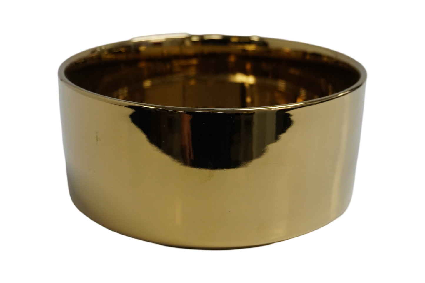 Luigi Luxe Gold Dog Bowl