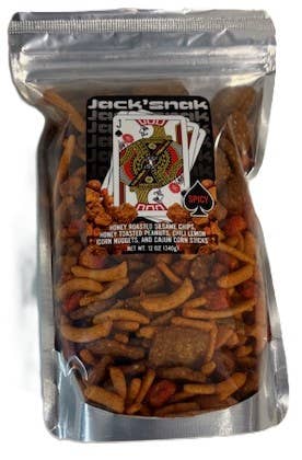 Jack'Snak Spicy 12 oz Resealable Bag (4-6 months shelf life)