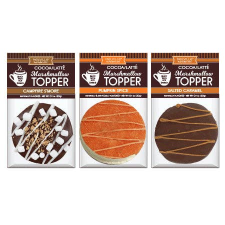 Fall Chocolatey-Dipped Marshmallow Toppers - Assorted