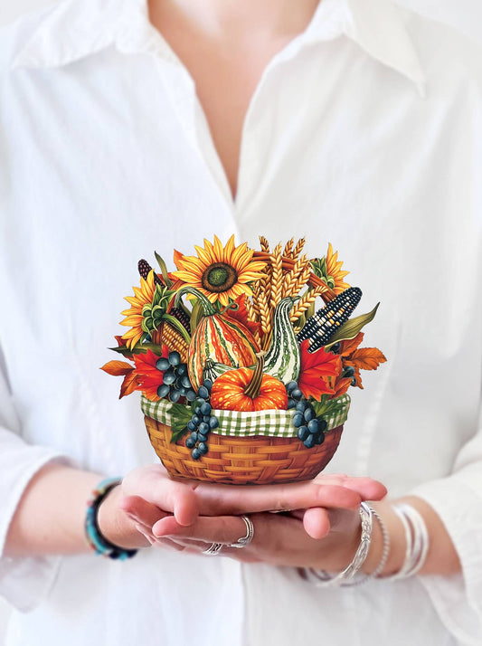 Mini Golden Harvest Pop-up Greeting Cards