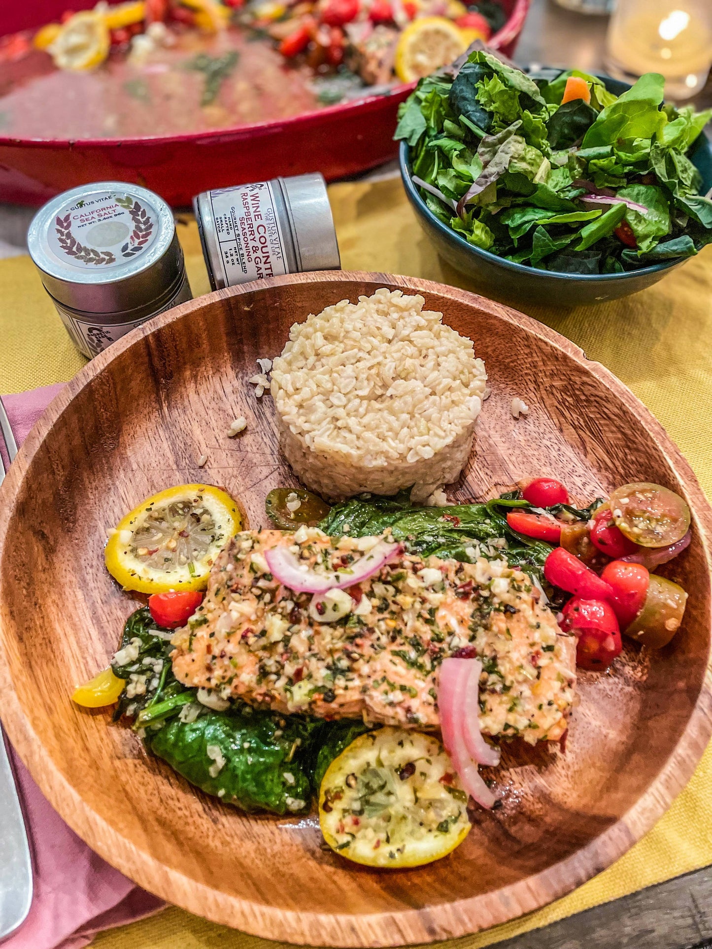 Wine Country Raspberry & Garlic Seasoning