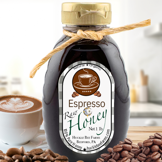 Espresso Infused Raw Honey