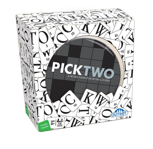 Pick Two (tin)- The Fast-Paced, Ever-Changing Crossword Game!