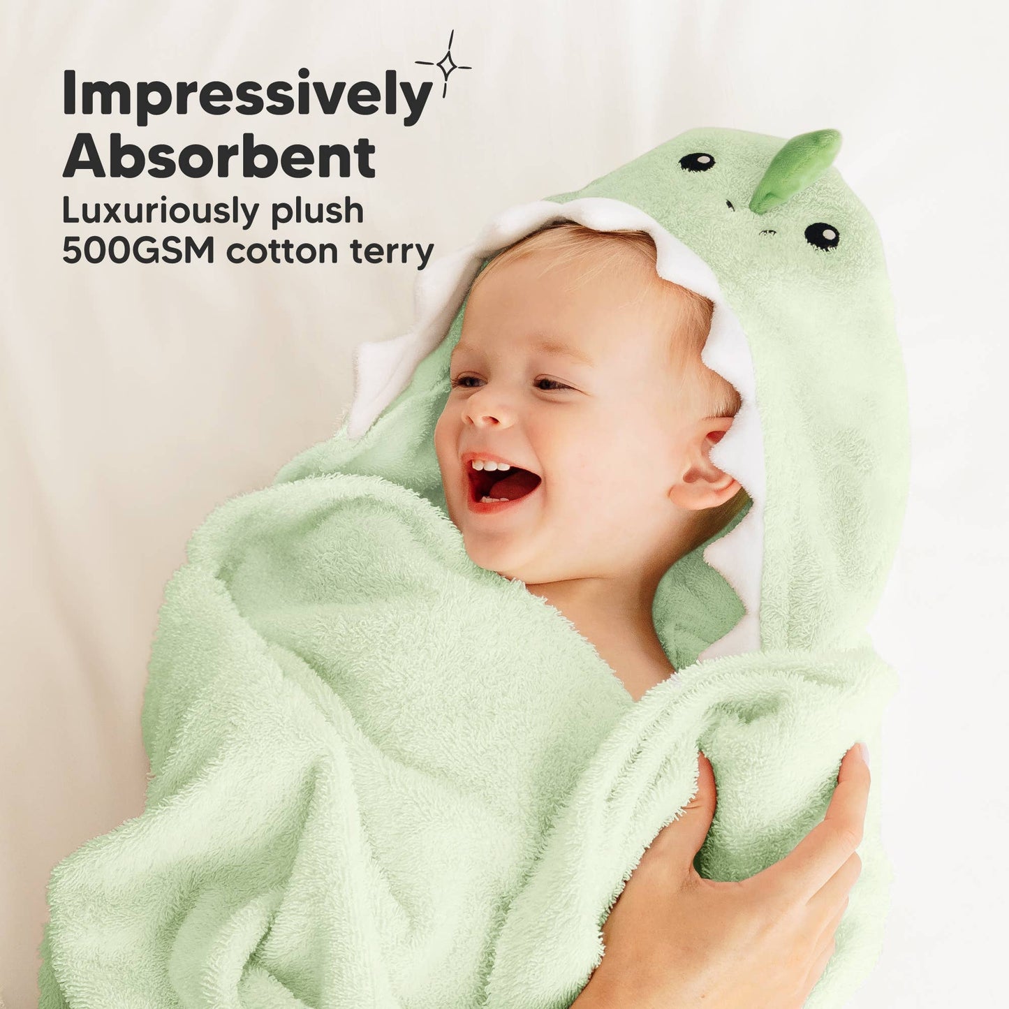 Dragon Hooded Baby Bath Towels