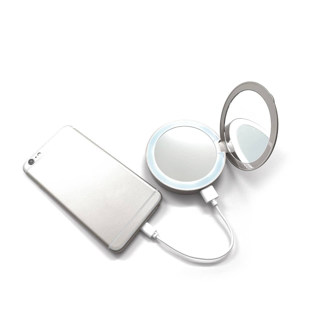 GLOW UP LUMI COMPACT POWER BANK : GOLD