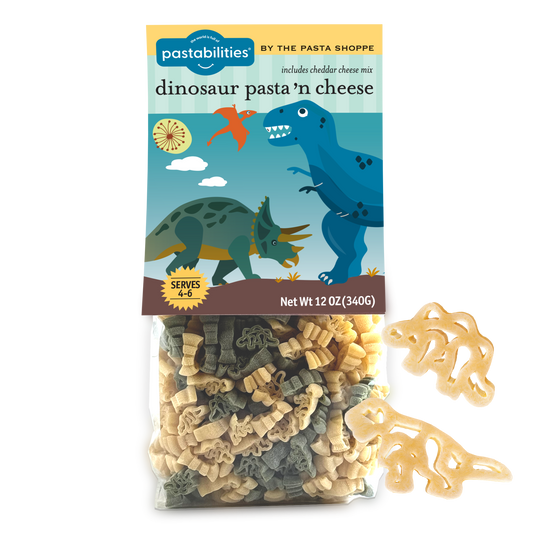 Dinosaur Mac & Cheese