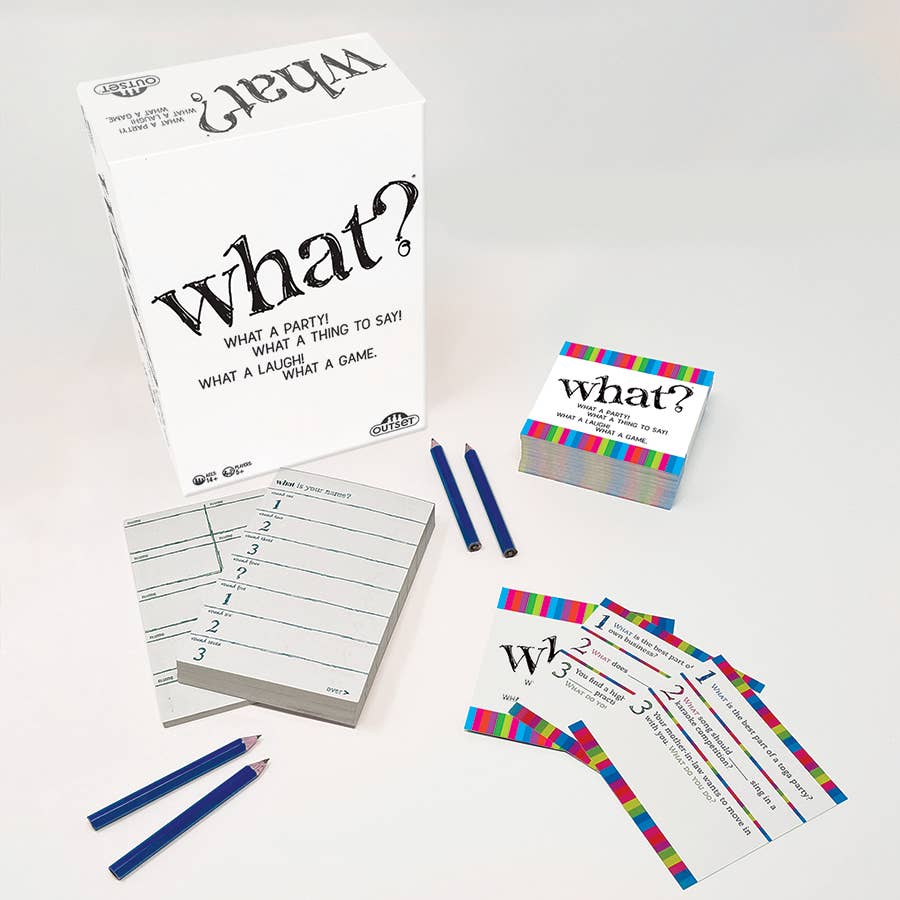 What? - Easy to Learn. Impossible not to laugh.