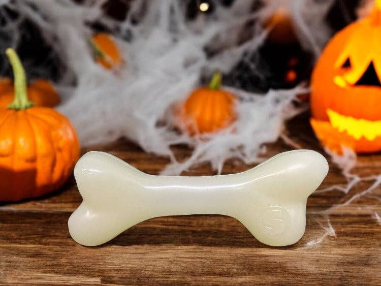 Halloween Glow in the Dark Chewing & Floating Bone Toy