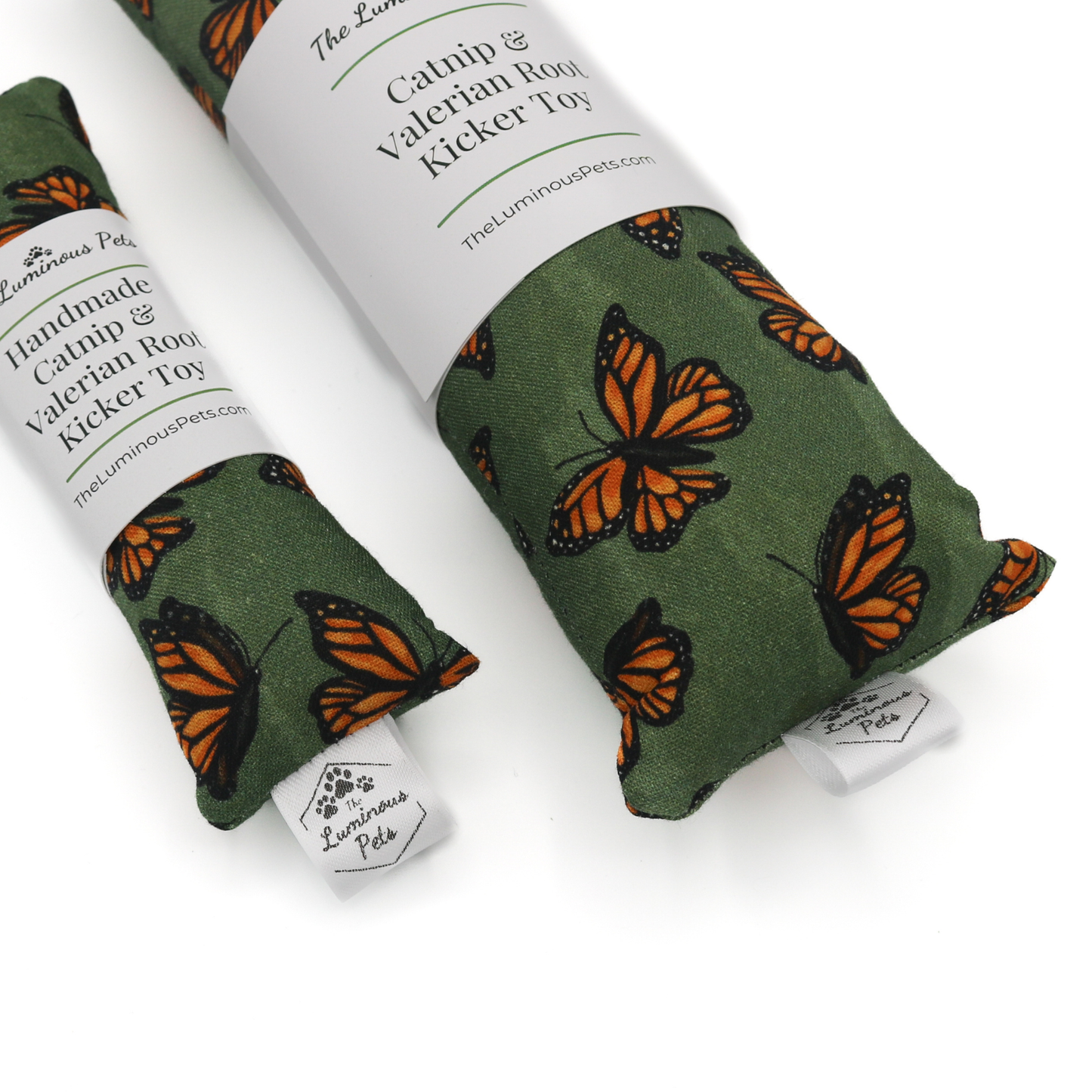 Monarch Butterfly Catnip with Valerian Root Cat Toys |Kicker