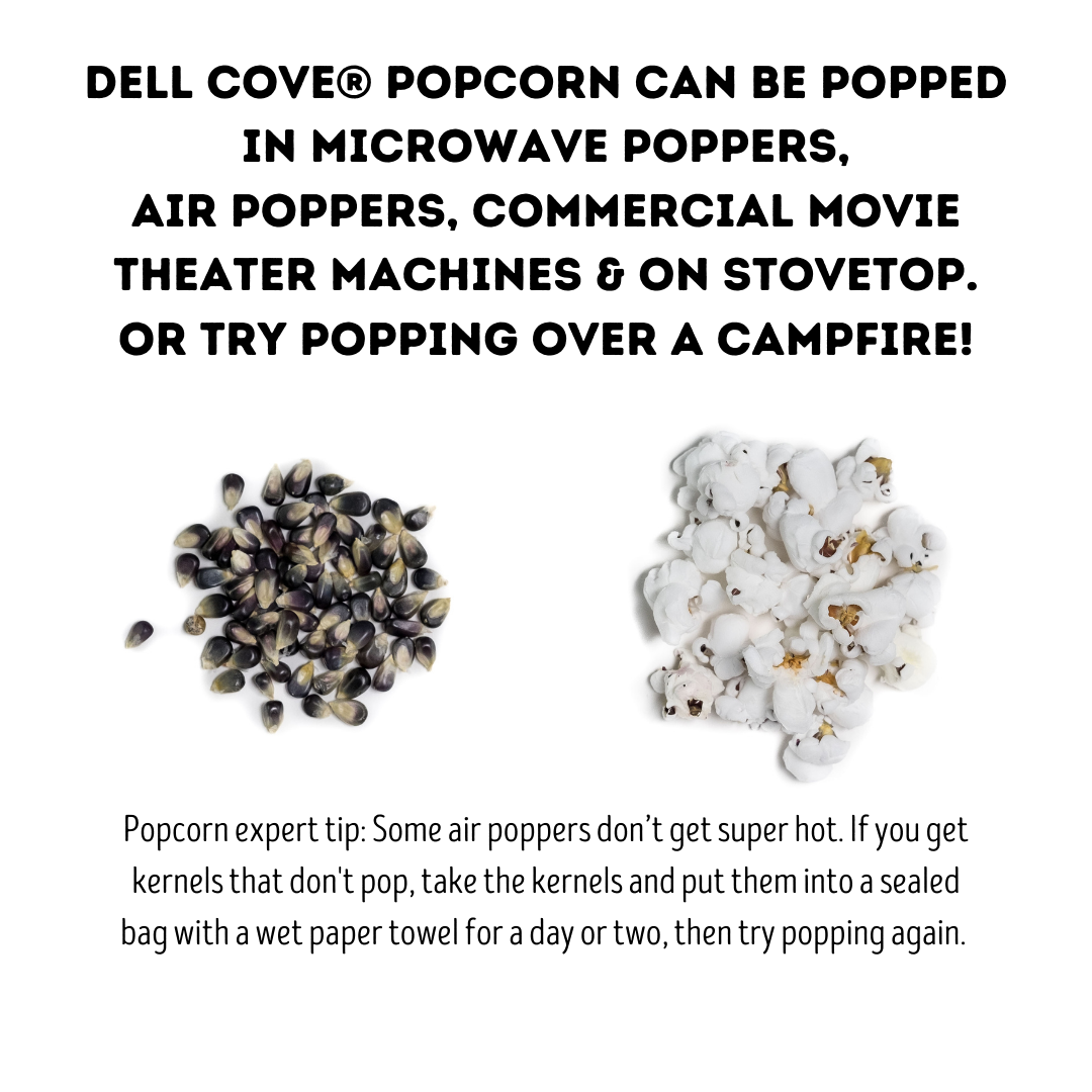 Midnight Blue Popcorn Kernels - 2 Pound Bag