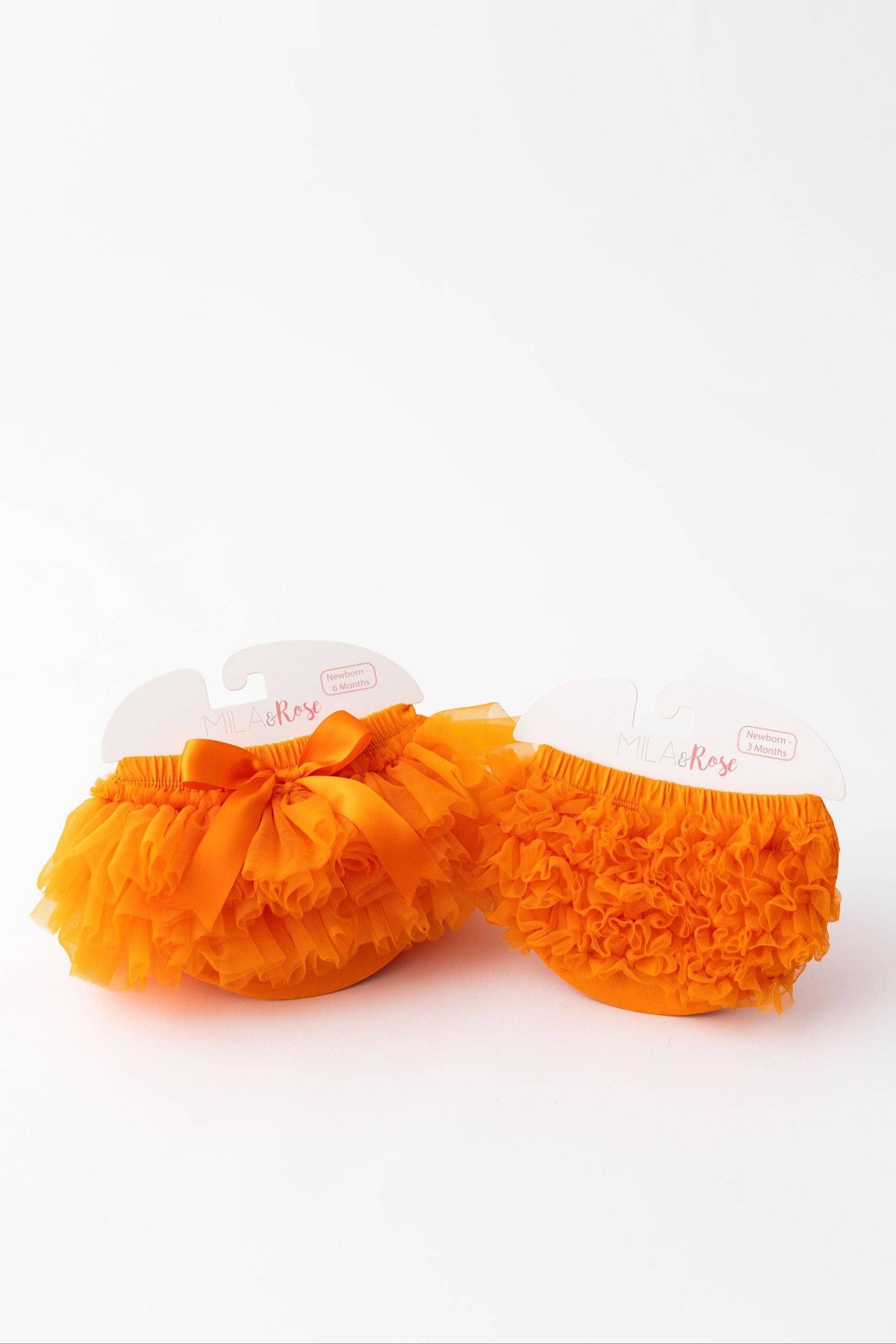 Orange Ruffle Tutu Bloomer
