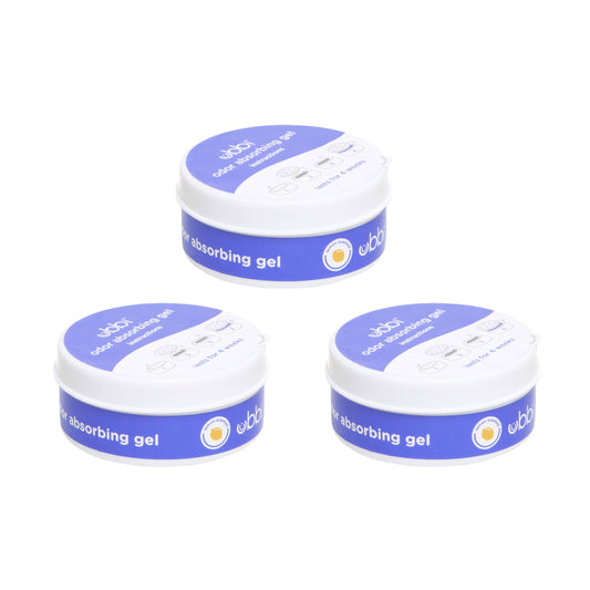 Baby Diaper Pail Odor Absorbing Gels, 3 Pack, Lemon